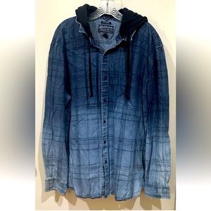 American Rag Plaid Fleece Jacket